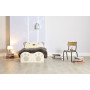 Lit Enfant Ourson en Bois Ecru Worlds Apart 70x77x144cm