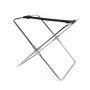 Support Pliable Plateau Présentation Inox Argent 26x16cm SAVEUR ET DEGUSTATION