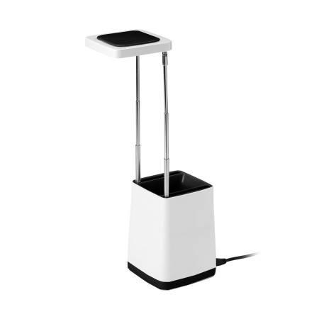 Lampe Bureau LED USB Range-Crayons Blanc/Noir