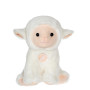 Peluche Agneau Chantant Gipsy 22cm Blanc
