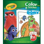 Crayola Color & Sticker Finding Dory - Livre d'activités