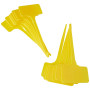 Etiquettes Jardin Xclou - Jaune 15cm (Lot 15)