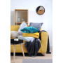 Housse de Coussin Douceur Lin Blanc 40x40 cm