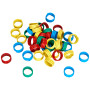 Bagues d'Identification Kerbl 16 mm Couleurs Assorties