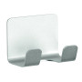 Crochet Douche Aluminium Antirouille Affixx Pack de 2