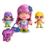 Pinypon Centre Commercial avec 4 Figurines - Famosa