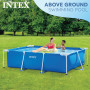 Piscine Intex Metal Frame 4,6m x 84cm Bleue