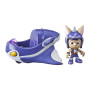 TOP WINGS Baddy McBats Jet Figurine et Véhicule