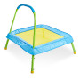Trampoline Enfant Kid Active Bleu et Jaune 100 cm