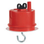 Boîte Encastrer Électricité Batibox Ronde Rouge