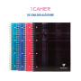Cahier spirale Clairefontaine O Block 4 couleurs 240 pages