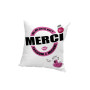 Housse de Coussin JACQUIE & MICHEL "On dit merci qui "
