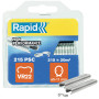 RAPID VR22 - Agrafes Grillage Acier Galvanisé 5-11 mm