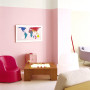 Peinture Dulux Valentine Color Resist Rose Paradis Mur & Boiserie 0,5L