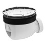 Bonde de Douche Wirquin Twisto D90 Chrome Sortie D40