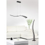 Lampadaire Salerno Noir mat - Trio - Design Moderne- emballage endommagé