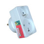 Adaptateur Prise 2PT Legrand Blanc