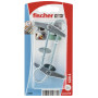Fischer Levier à Ressort KDH 4 Fixation Murale
