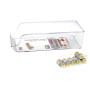 Bac de Rangement Frigo Canette - Matière Chef - 24,5x14,5 cm