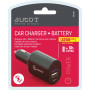 Chargeur Voiture AUTO-T 2200mAh - Noir