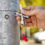 Clé à molette multifonction Knipex - 7 tailles A VERFIIER EHL 111D244 JUDAS EN LAITON 180Aº 35-60 MM