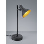 Lampe de bureau Nina Trio Abat-jour noir, intérieur doré Acheter en ligne