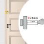 Serrure Vachette 67600CSC Bouton Cylindre 5 Goupilles Bronze 23mm x 30mm