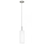 Suspension LED E27 7W Elluno EGLO Verre Nickel MatBlanc