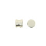 Embouts Rideaux Fer Forgé Argent Mat Lot de 2