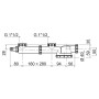 Siphon Evier 2 Bacs WIRQUIN Espace Extra-Plat Blanc