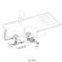 Siphon Evier 2 Bacs WIRQUIN Espace Extra-Plat Blanc