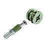 Ferrure Assemblage Hettich Rastex Ø12x20mm Lot de 4