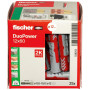 Cheville Fischer DuoPower Tous Matériaux 12x60 Boîte de 25