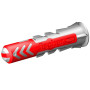 FISCHER  - CHEVILLE TOUS MATÉRIAUX DUOPOWER 10X50 AVEC VIS/BLISTER DE 4