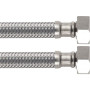 Flexible Sanitaire BOUTTÉ F815 15x21 80cm DN8 Argent