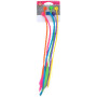 Barrettes Tresses Fluo 6 Mèches Colorées