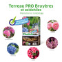 Florabella PRO - Terreau Bruyère 40L pour Plantes Acidophiles