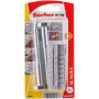 Cheville Nylon Fischer SX 14x70mm Vis Tête Hexagonale Blister 2