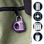 Cadenas à Combinaison Master Lock Zinc 5,6 x 3,2 x 1,1 cm Couleur Aléatoire