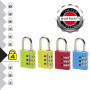 Cadenas à Combinaison Programmable Master Lock Aluminium Couleur Aléatoire