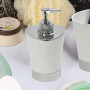 Distributeur de Savon Blanc - Céramique - Menage Bazar