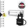 Pack Moraillon de Porte & Cadenas à Clé Master Lock Noir