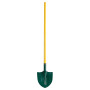 Pelle ronde tôle - Outil de jardinage robuste 29 cm
