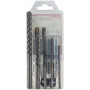 FISCHER Estuche 5 Forets Béton QUATRIUM SDX 5-12 mm