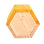 Maison à Abeilles Hexagonale en Bois