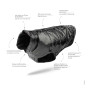 Manteau Chien Simili Cuir Imperméable & Chaud