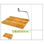Planche Fromage & Foie Gras Bambou - Lyre Inox