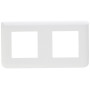 Plaque Programme Legrand 78804 2 Modules Horizontal Blanc