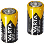 Piles Varta R14 Zinco-carbonio 1.5V Longue Durée