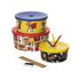 Boîtes de Rangement Rondes Singes - Organisation Chambre Enfant